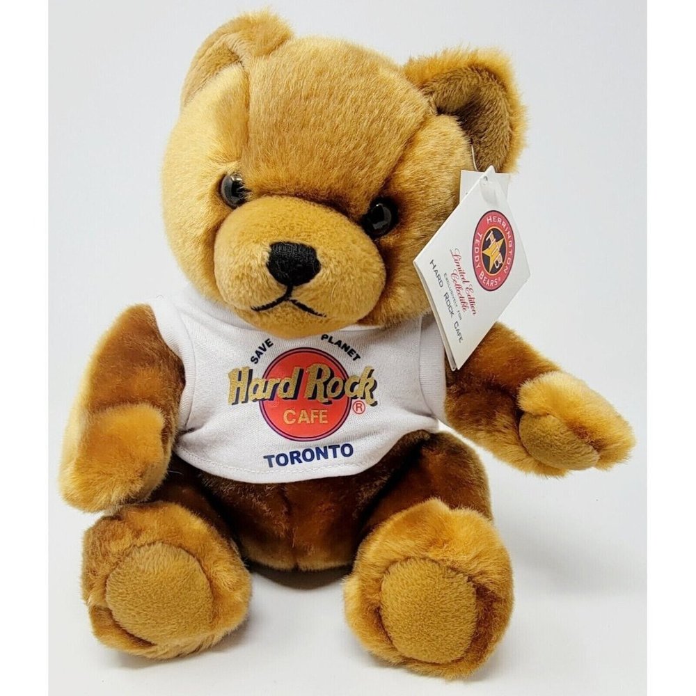 Herrington's Teddy Bear Club Limited Edition 2002 Hard Rock Cafe TORONTO